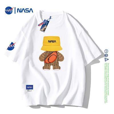 NASA联名卡通短袖T恤男