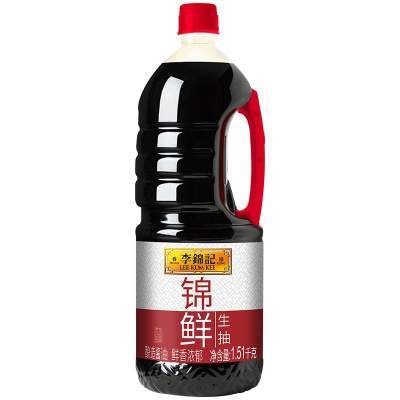 【20点抢】李锦记锦鲜生抽酱油1.51kg炒菜凉拌蘸点