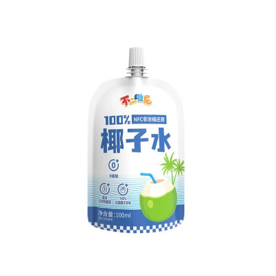 A3-不二维尼100%椰子水nfc非浓缩还原袋装椰汁夏季饮料品0脂