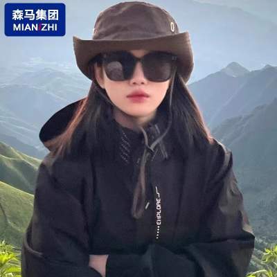 森马集团棉致冲锋衣男女大码小个子山系百搭三合一登山服外套夹克