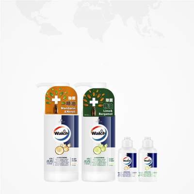 【自营】威露士沐浴露450ml*2瓶+60ml*2瓶（佛手柑+橙花）旅行装