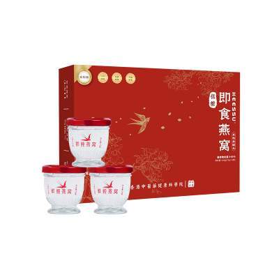 HEESSU鲜炖即食燕窝(70g*6瓶/盒） 官方正品