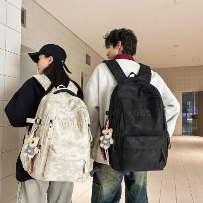 书包ins风韩系小众双肩包女初高中生大容量背包