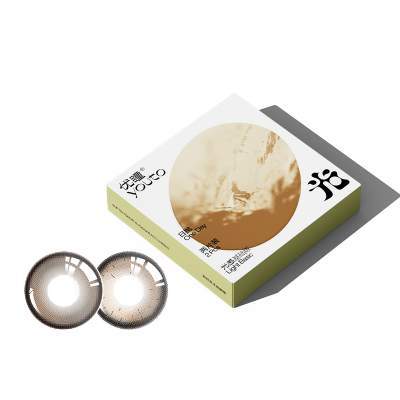 【氧瞳试戴节】优瞳美瞳日抛2片装*2盒彩色隐形眼镜直径官方旗舰