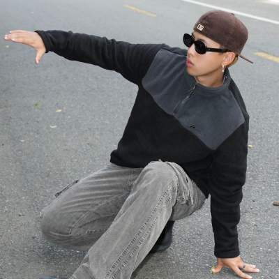 361运动卫衣男2025秋冬新款男士加绒半开襟卫衣摇粒绒冲锋衣内胆