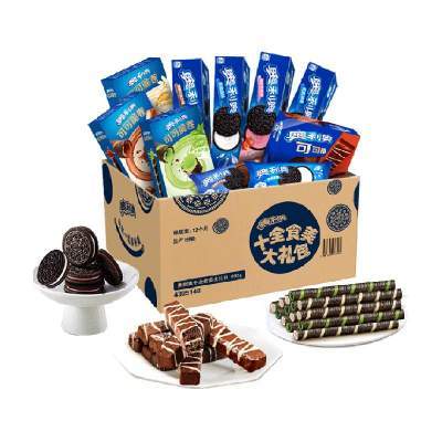 【聚划算】奥利奥十全食美礼盒新品693g零食夹心饼干零食送礼休闲儿童下午茶