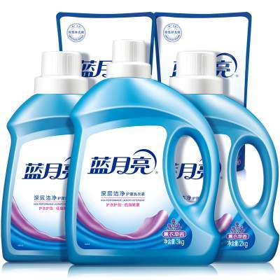 蓝月亮洗衣液薰衣草香氛瓶袋家用深层洁净除螨专用无荧光官方正品