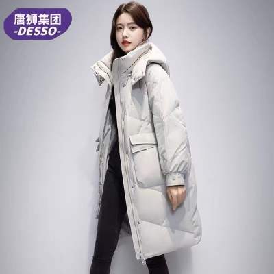 唐狮DESSO冬季新款肯豆风娃娃领黑金多款羽绒服加厚保暖外套F2