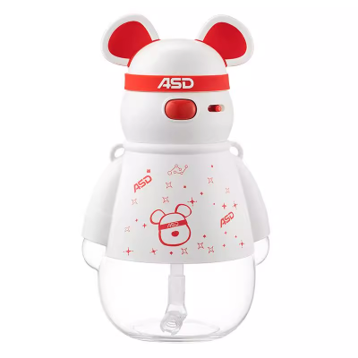 爱仕达夏季水杯大容量儿童卡通可爱吸管杯女高颜值便携tritan杯子