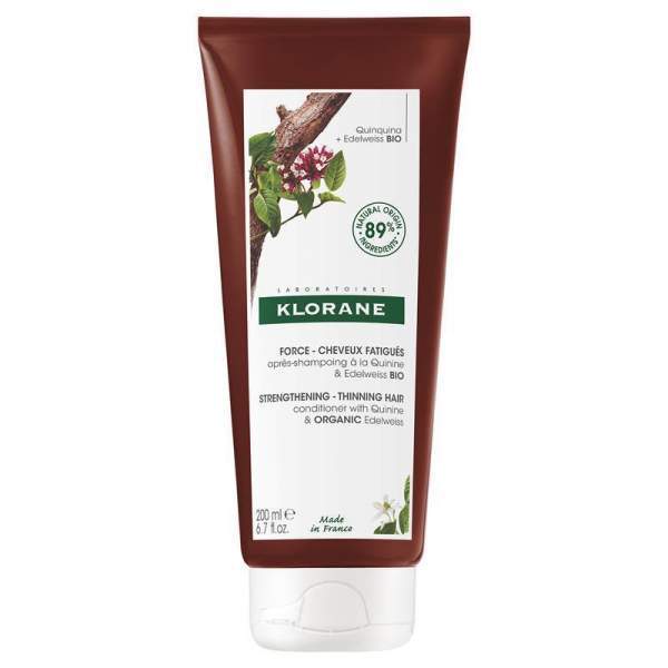Klorane蔻萝兰奎宁强韧焕活护发素，200毫升